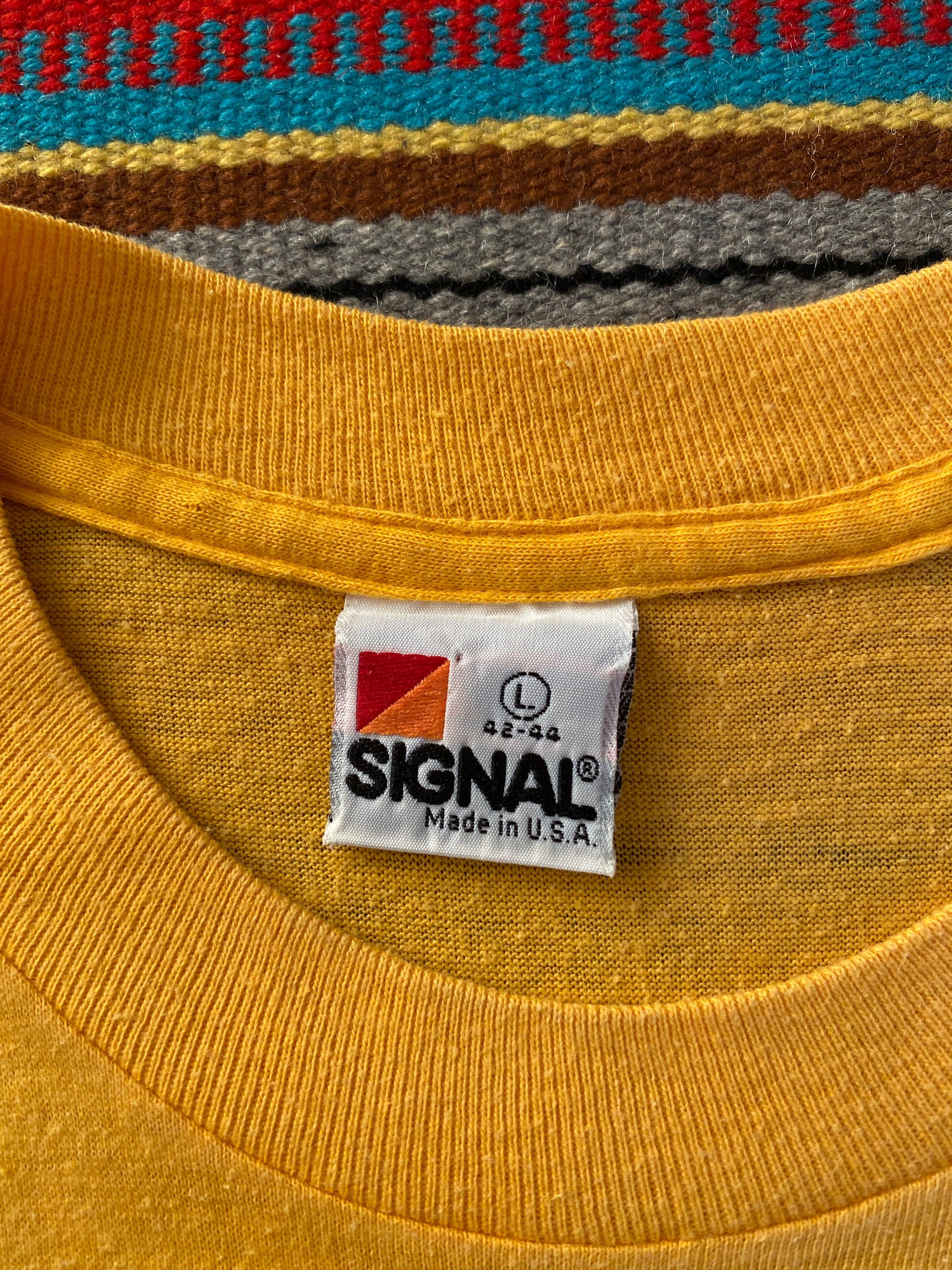 Large Authentic Vintage 1986 T-shirt: Classic Retro Apparel Made In USA