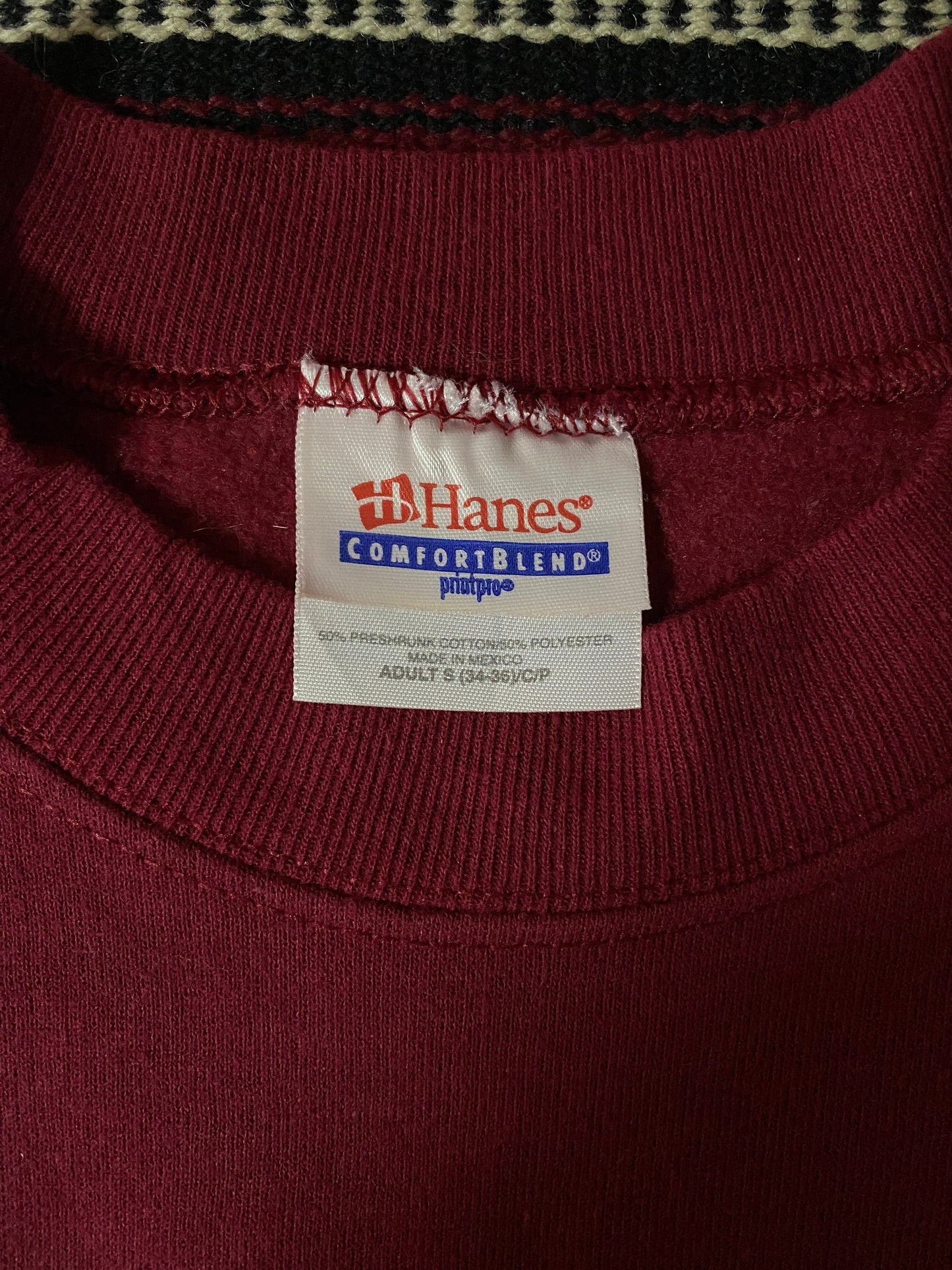 Small. 90s Vintage sweatshirt Made In Mexico