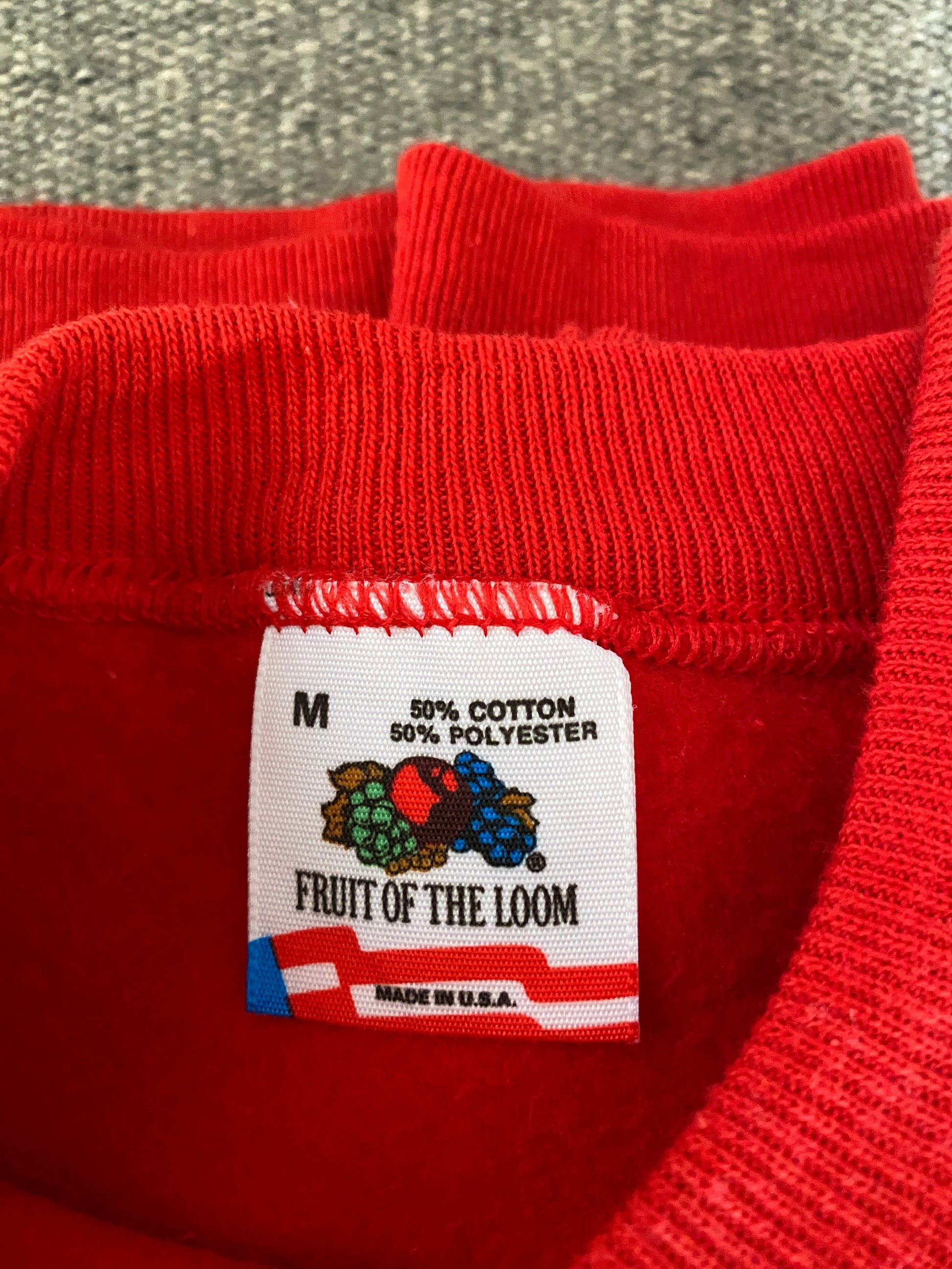 Medium 90s Vintage Sweatshirt Made In USA | Retro Apparel