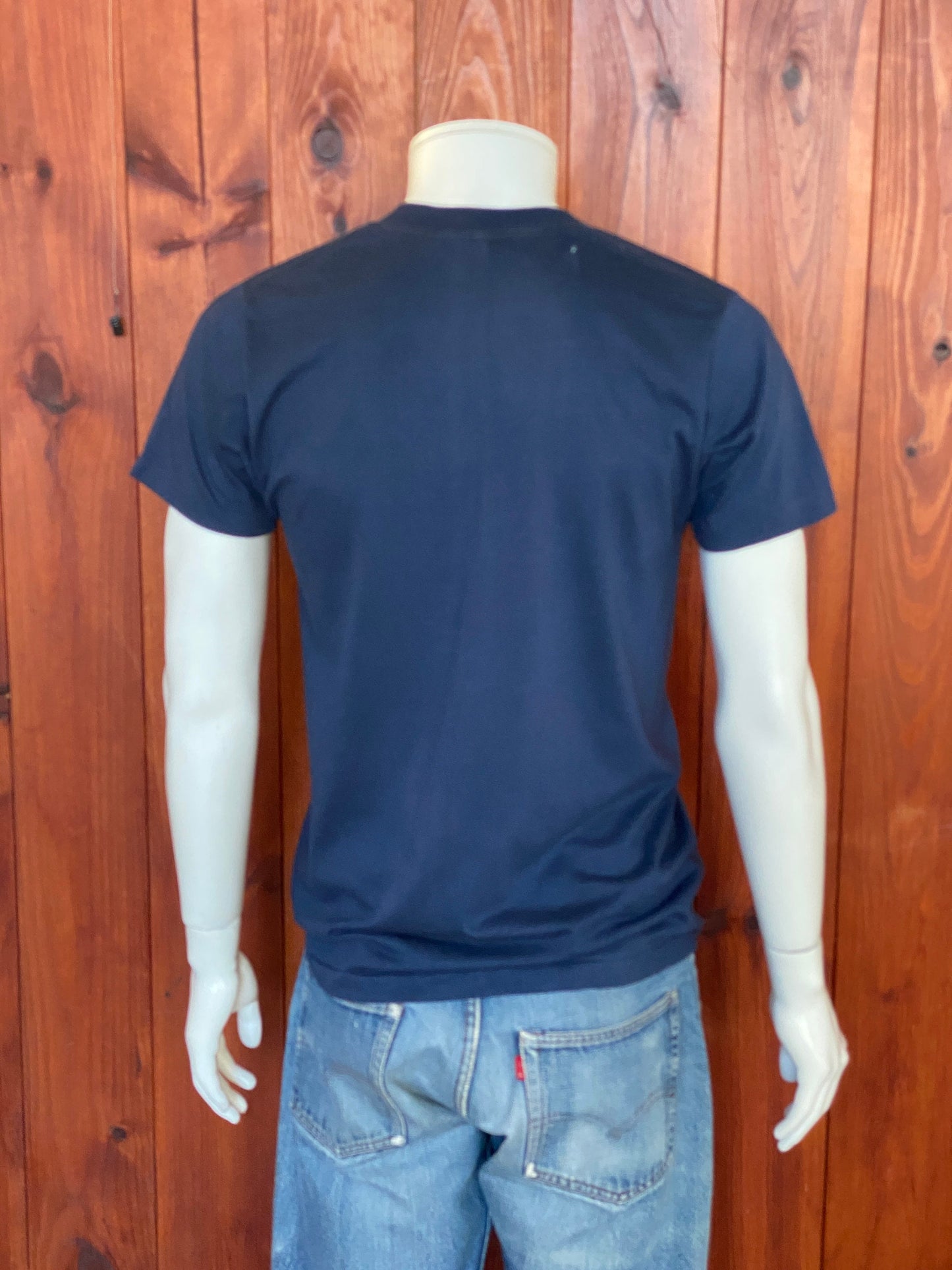 Large. Vintage 50/50 cotton 80s Pac It In T shirt Made In USA