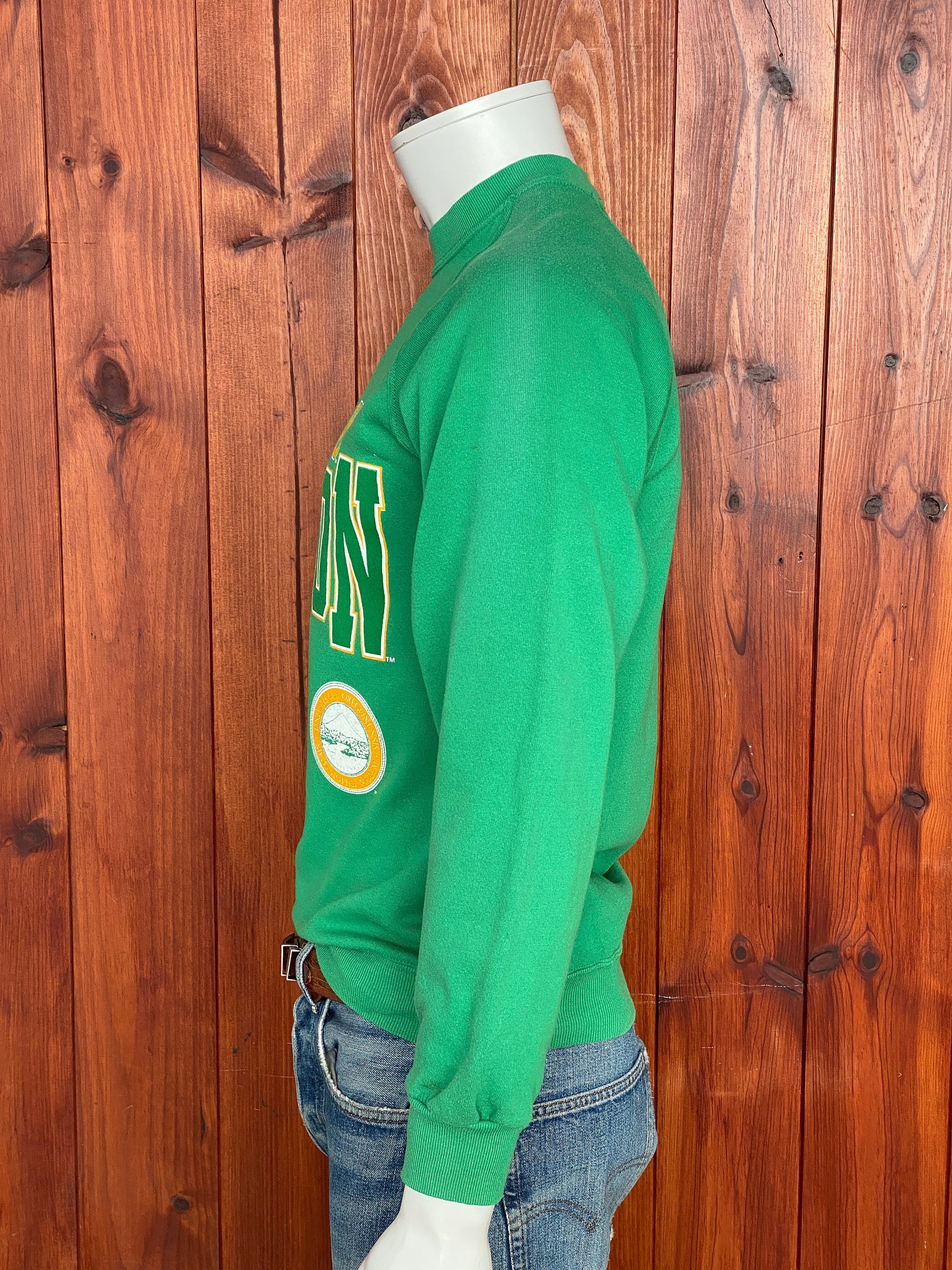 Medium Size Vintage 80s Oregon University Sweatshirt, Made in USA - Collegiate Collectible