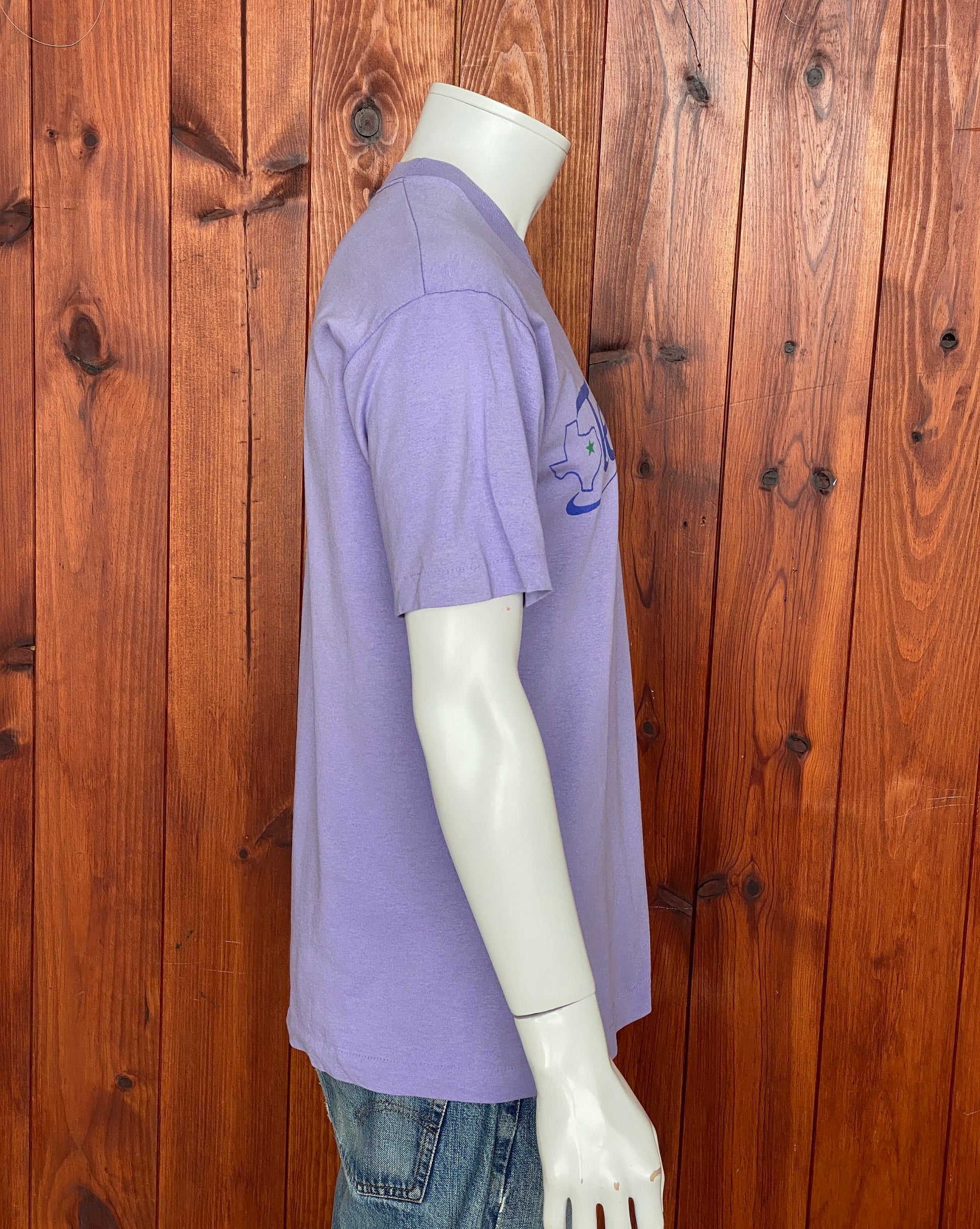 Vintage 80s Texas Sil T-Shirt - Size M | Made in USA | Retro Style