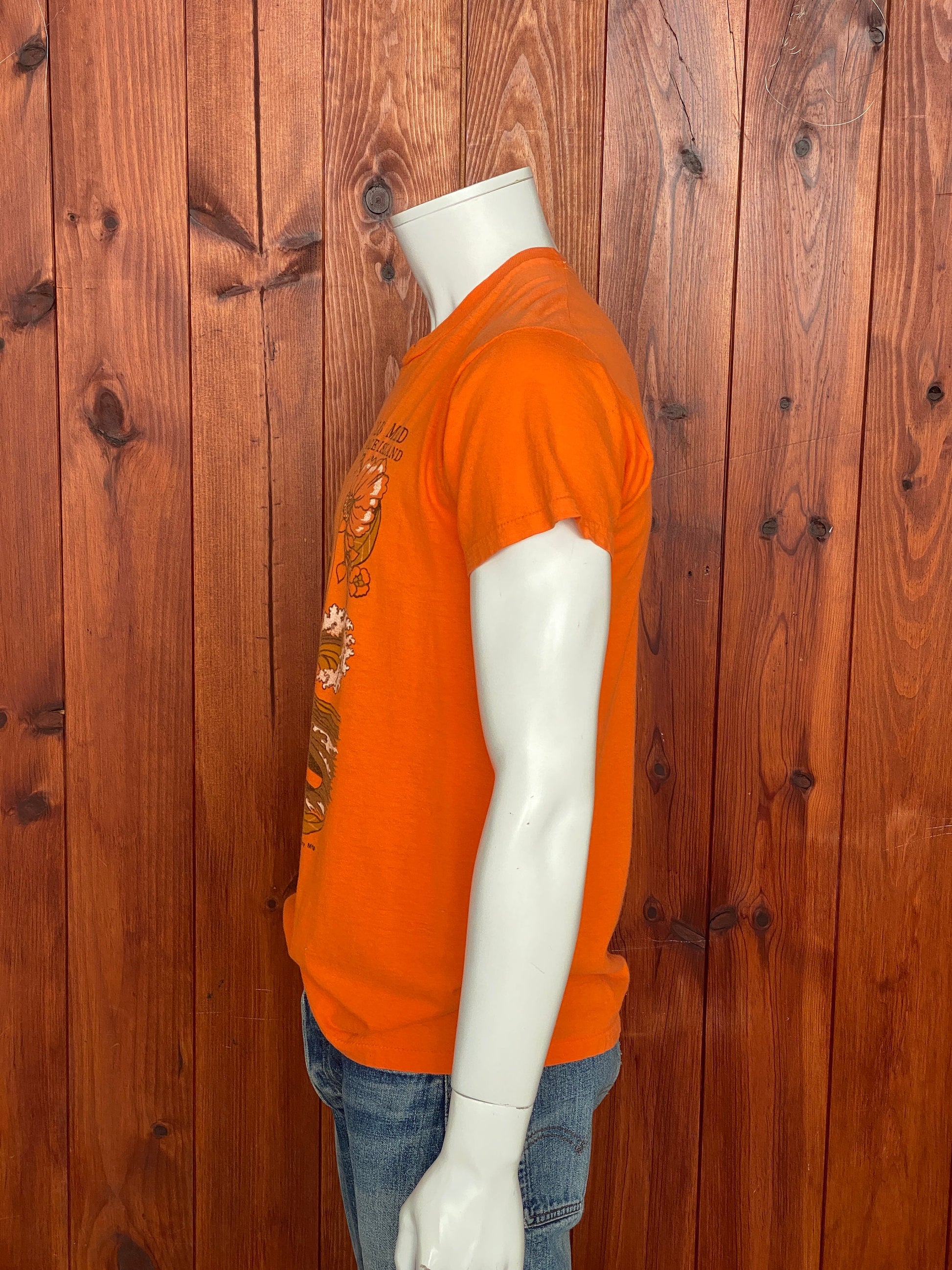 Vintage 80s Club Med Surf T-Shirt - Size M | Made in USA | 50/50 Cotton Blend