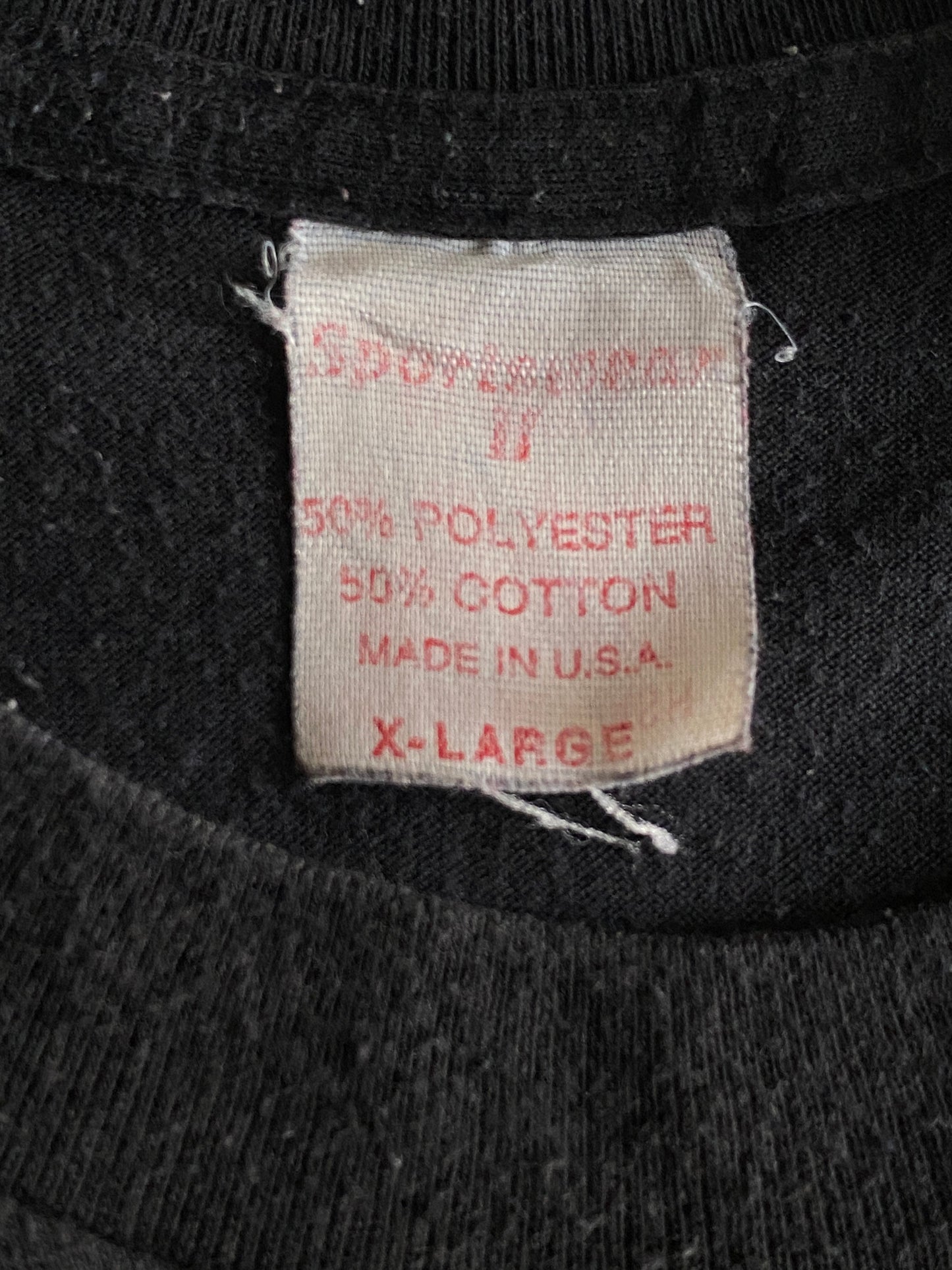 XL. Vintage 50/50 cotton 80s US Seal T-shirt Made In USA