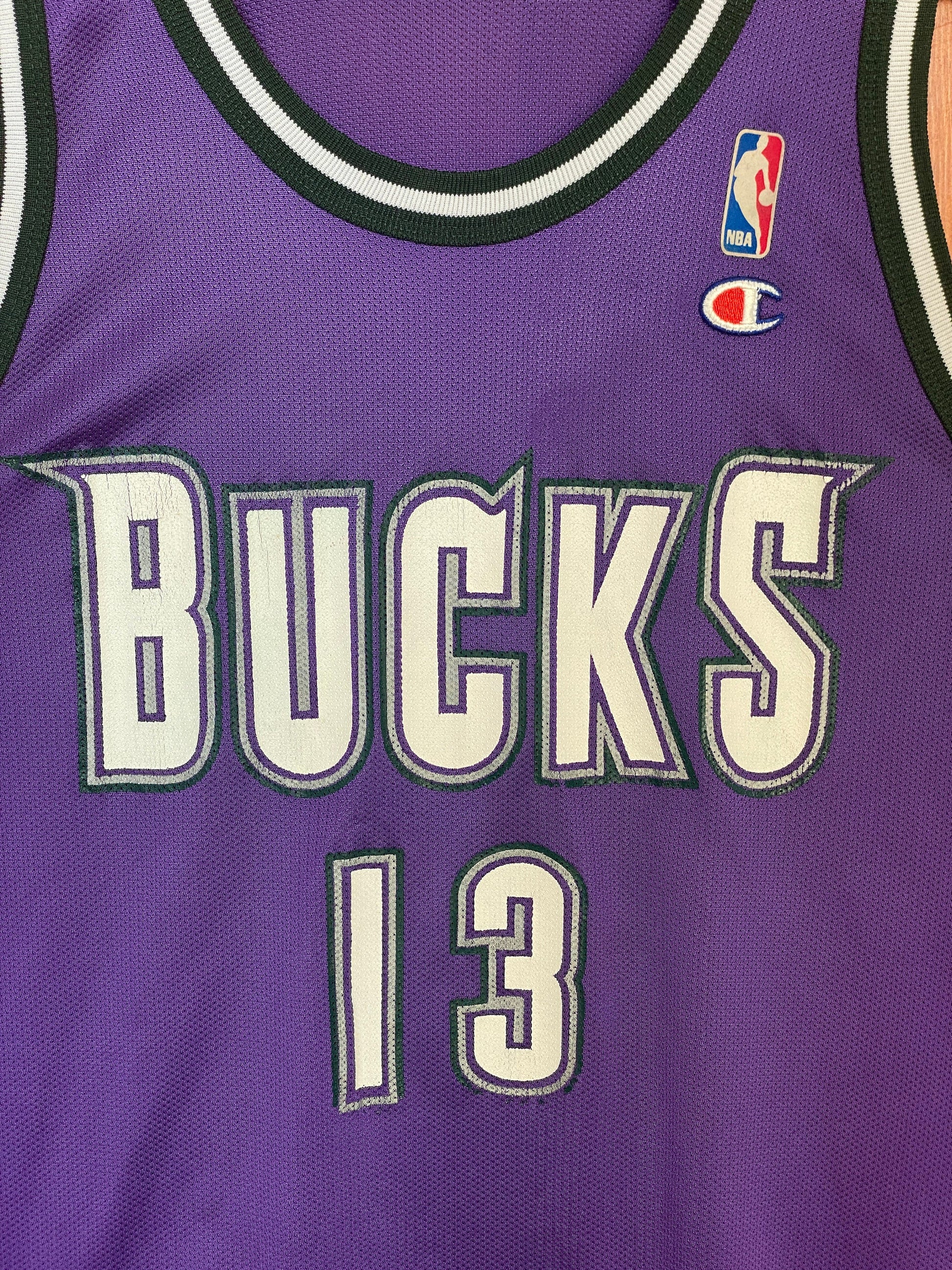 Vintage Champion NBA Jersey #13 Glenn Robinson Bucks - Size 48