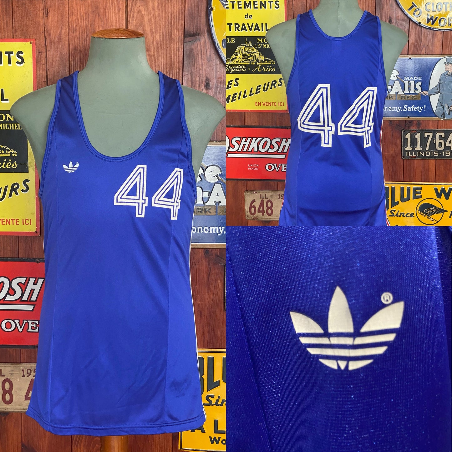 Size 44 EU Vintage 1970 Adidas jersey Made in Fance
