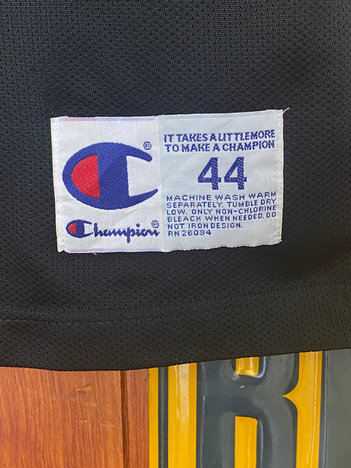 Size 44 VTG 90s Orlando Champion NBA jersey, Player Hardaway #01-AJ357 Studio