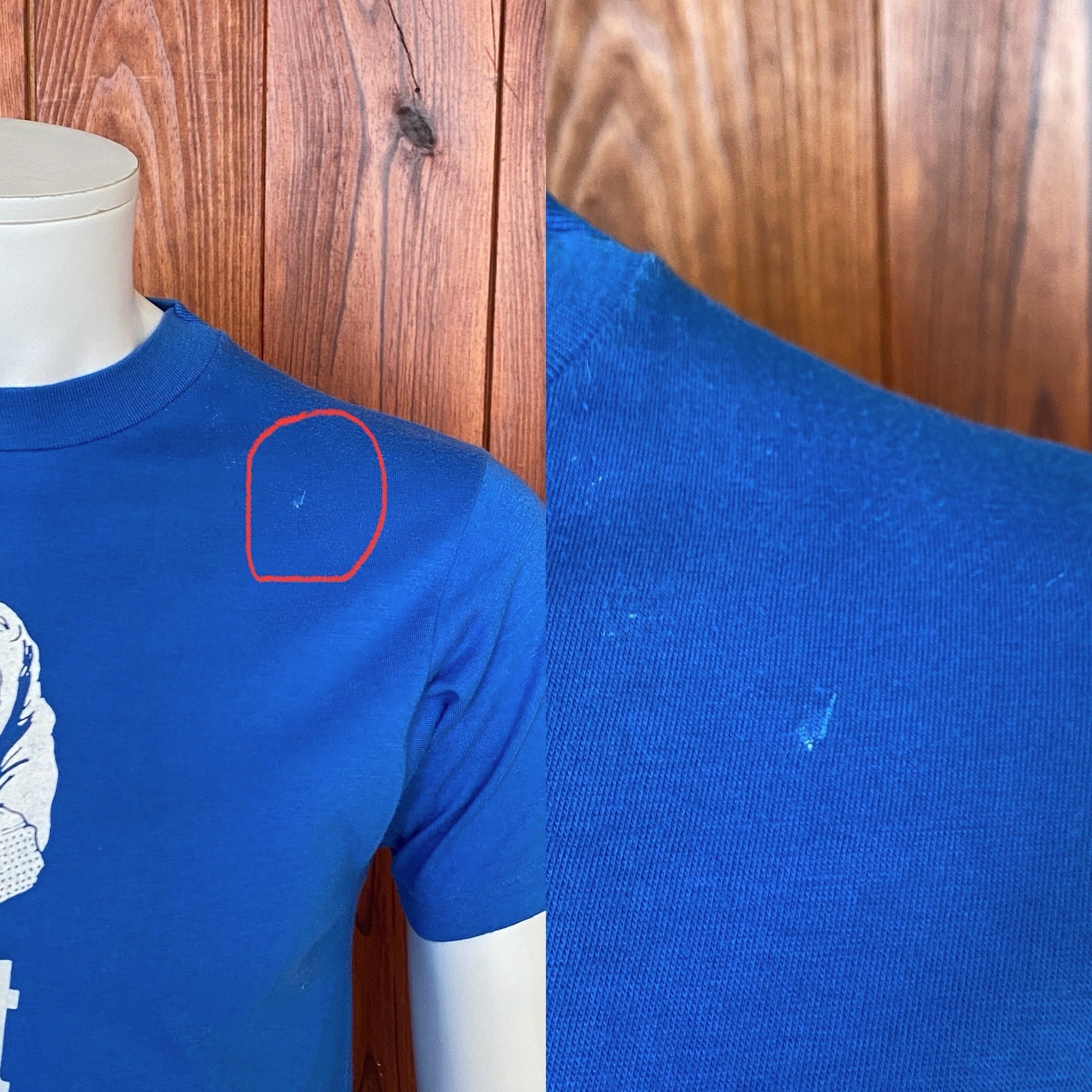 Vintage 50/50 cotton do-it-yourself T-shirt made in the USA, size Medium - Classic comfort and quality with a touch of nostalgia.