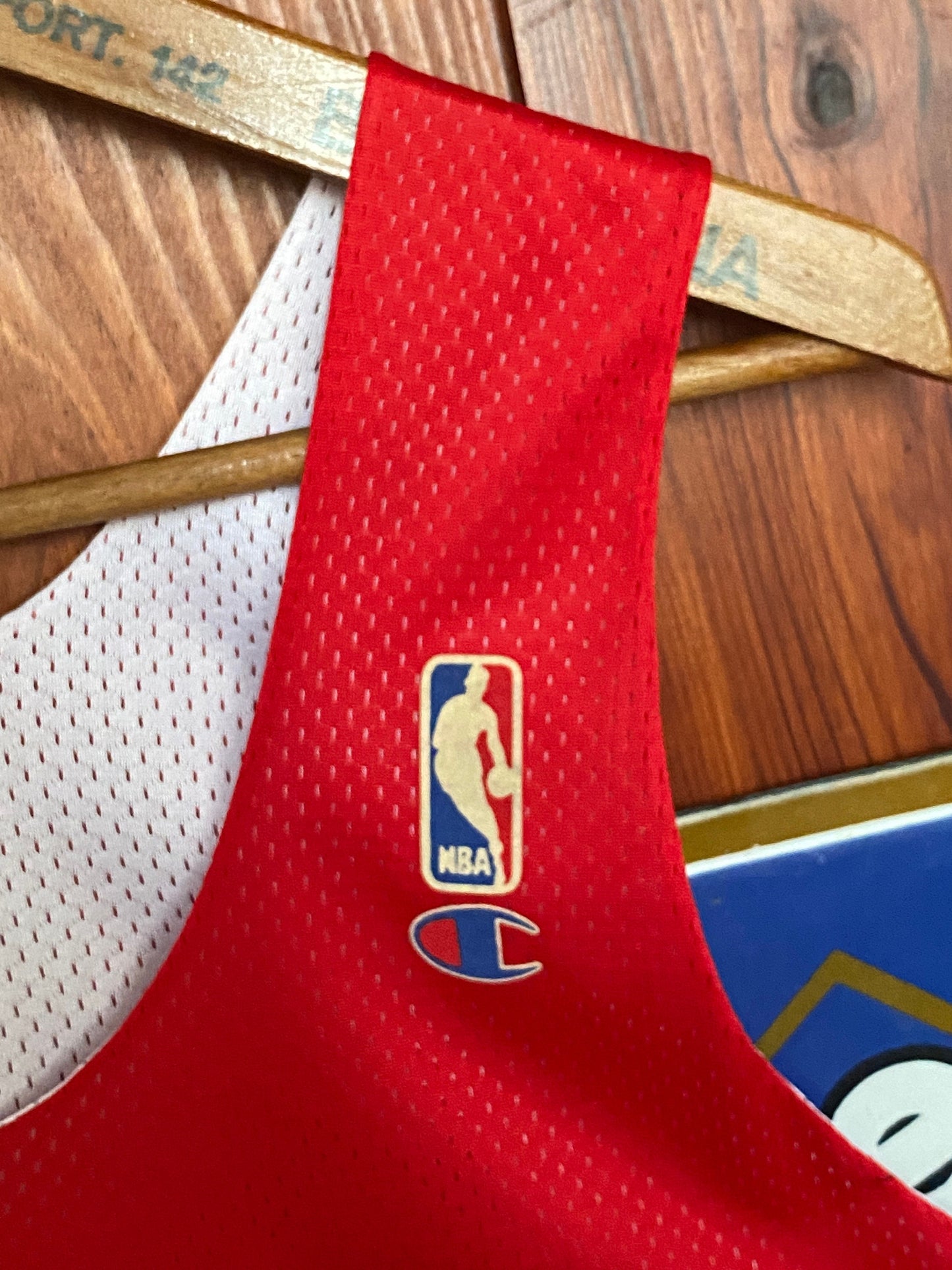 Size Large Vintage 90s Bulls NBA Jersey - Player Jordan #23 | Champion Authenticity