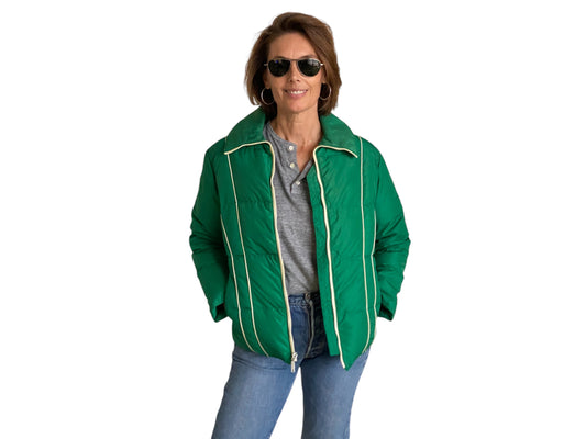 Women size Med. Vintage Down filled ski jacket - USA Vintage Bcn