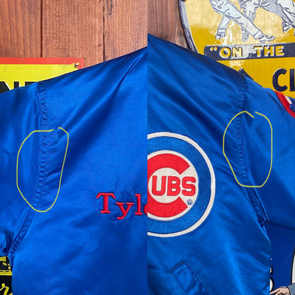 Small. Vintage 80s Chicago Cubs Starter jacket made in USA-AJ357 Studio