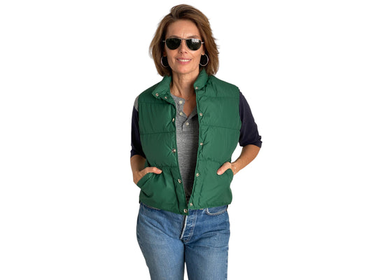 Size Med Ladies. Vintage L.Lbean down vest - USA Vintage Bcn vintage llbean down vest ladies medium puffer