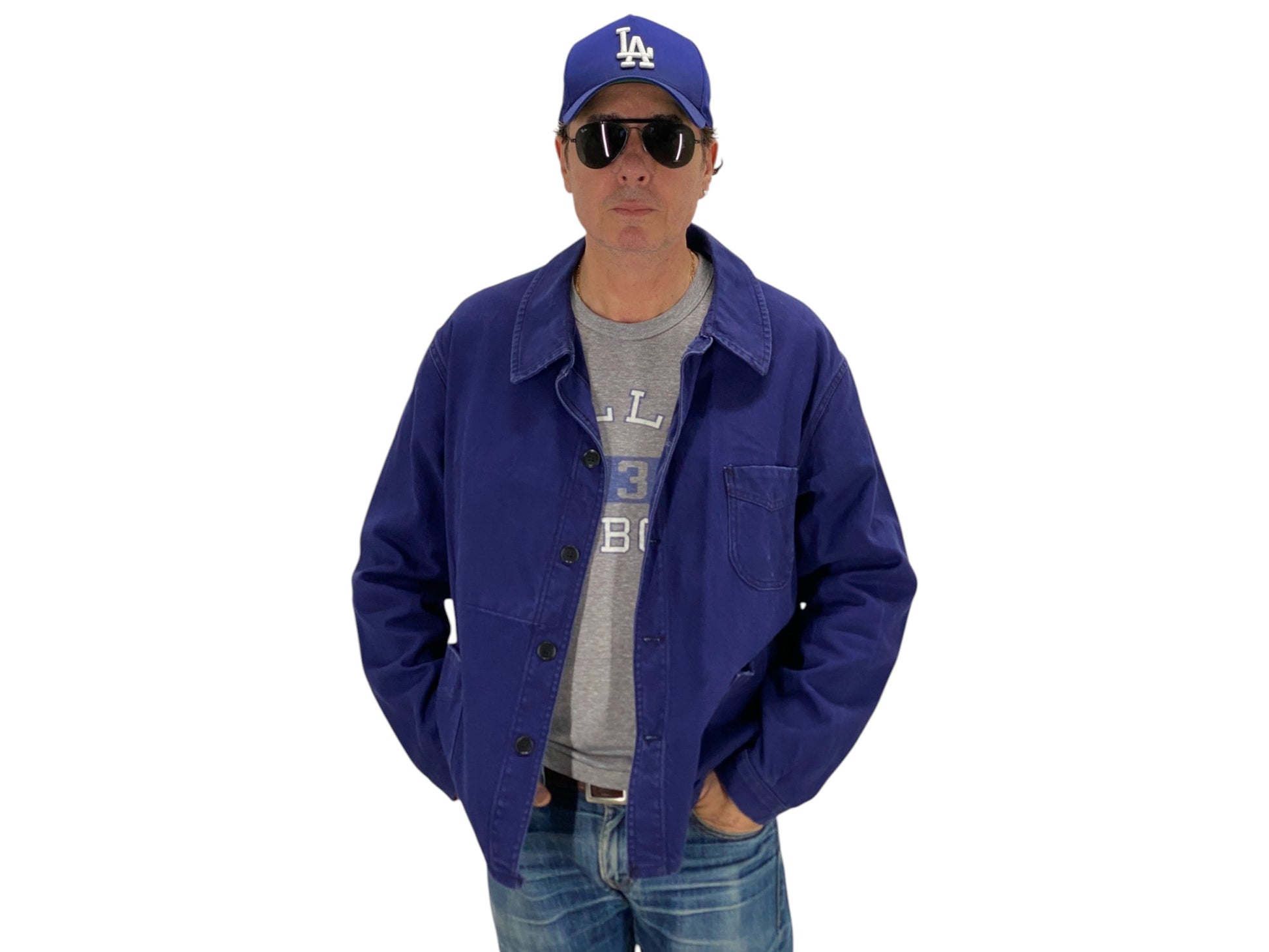 Size 52EU / 42US. Vintage French cotton jacket. Made in France By Adolph Lafont - USA Vintage Bcn