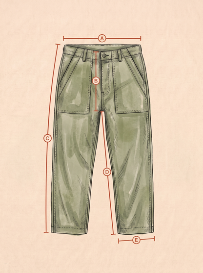 Authentic Vintage 1987 US Army OG-507 Fatigue Pants 32X29 | Classic Military Wear