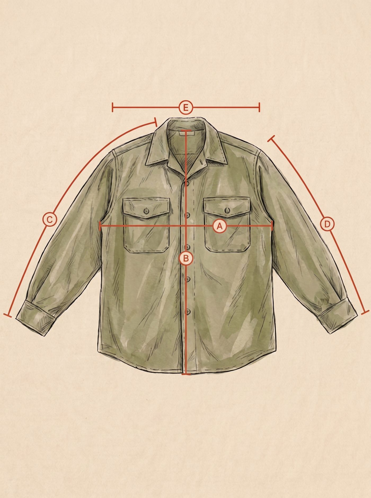 XL, Authentic 1966 US Army OG-107 Fatigue Shirt – Vietnam War Era-AJ357 Studio