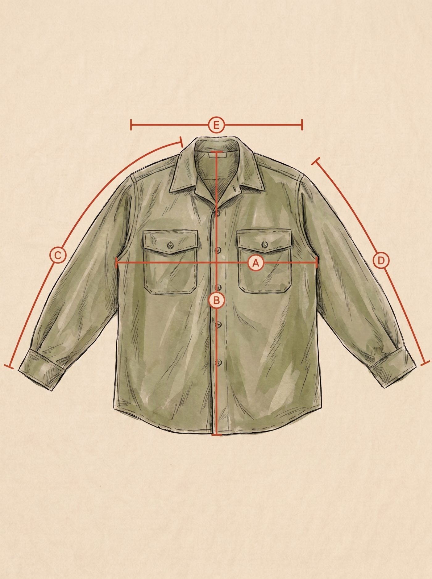 Med. Authentic 1970 Vietnam Era U.S. Army OG-107 Utility Shirt / Sateen Fatigue Shirt