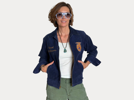 Size 36US / 46EU. 70s Vintage Florida Future farmer of America jacket.Made in USA-AJ357 Studio-AJ357 Studio