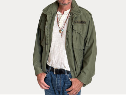 Small Regular – Authentic 1967 US Army M-65 Field Jacket Military-AJ357 Studio-AJ357 Studio