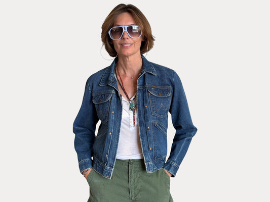 Size 40US . Authentic early 60s 24 MJZ Wrangler jacket – Made in the USA-AJ357 Studio-AJ357 Studio