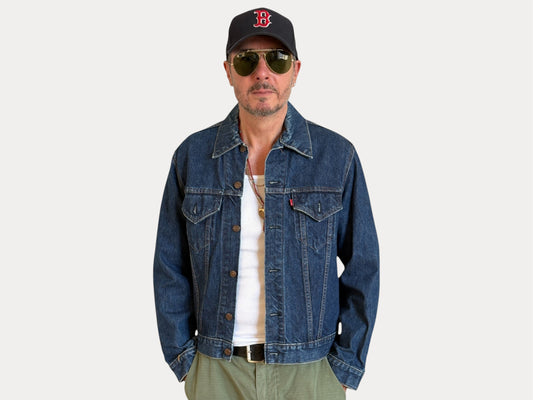 Size 42US / 52EU . Vintage 70s Levis jacket Made in USA.-AJ357 Studio-AJ357 Studio