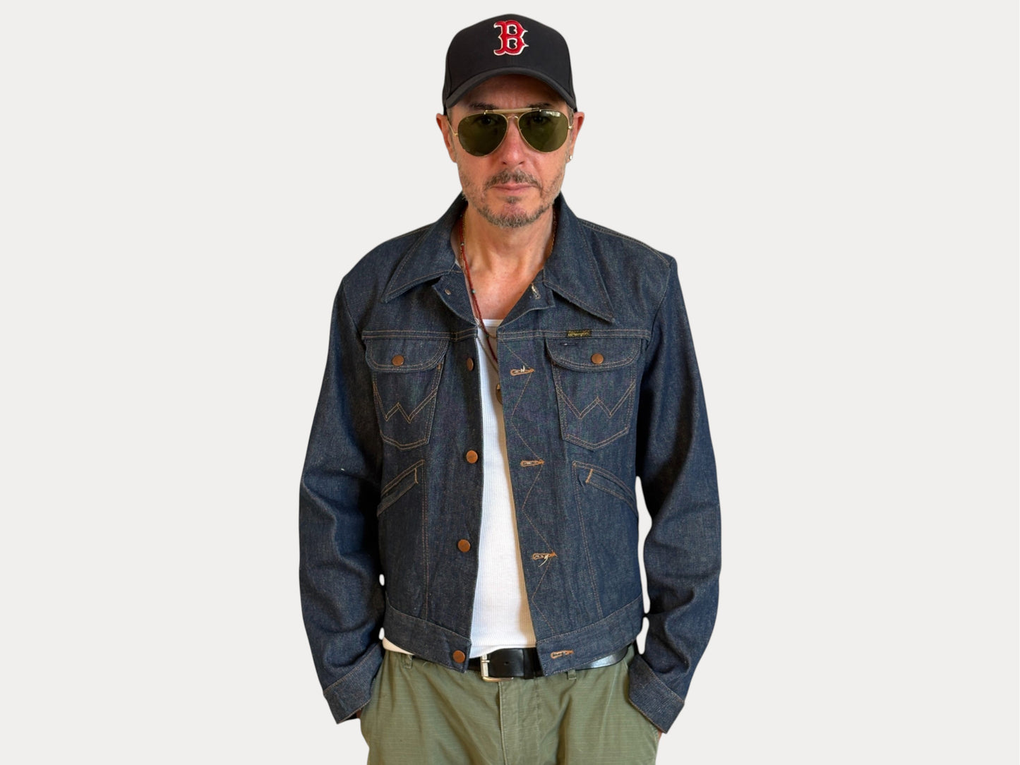 Size 40US / 50EU. Authentic 126MJ 80s Wrangler jacket – Made in the USA-AJ357 Studio-AJ357 Studio