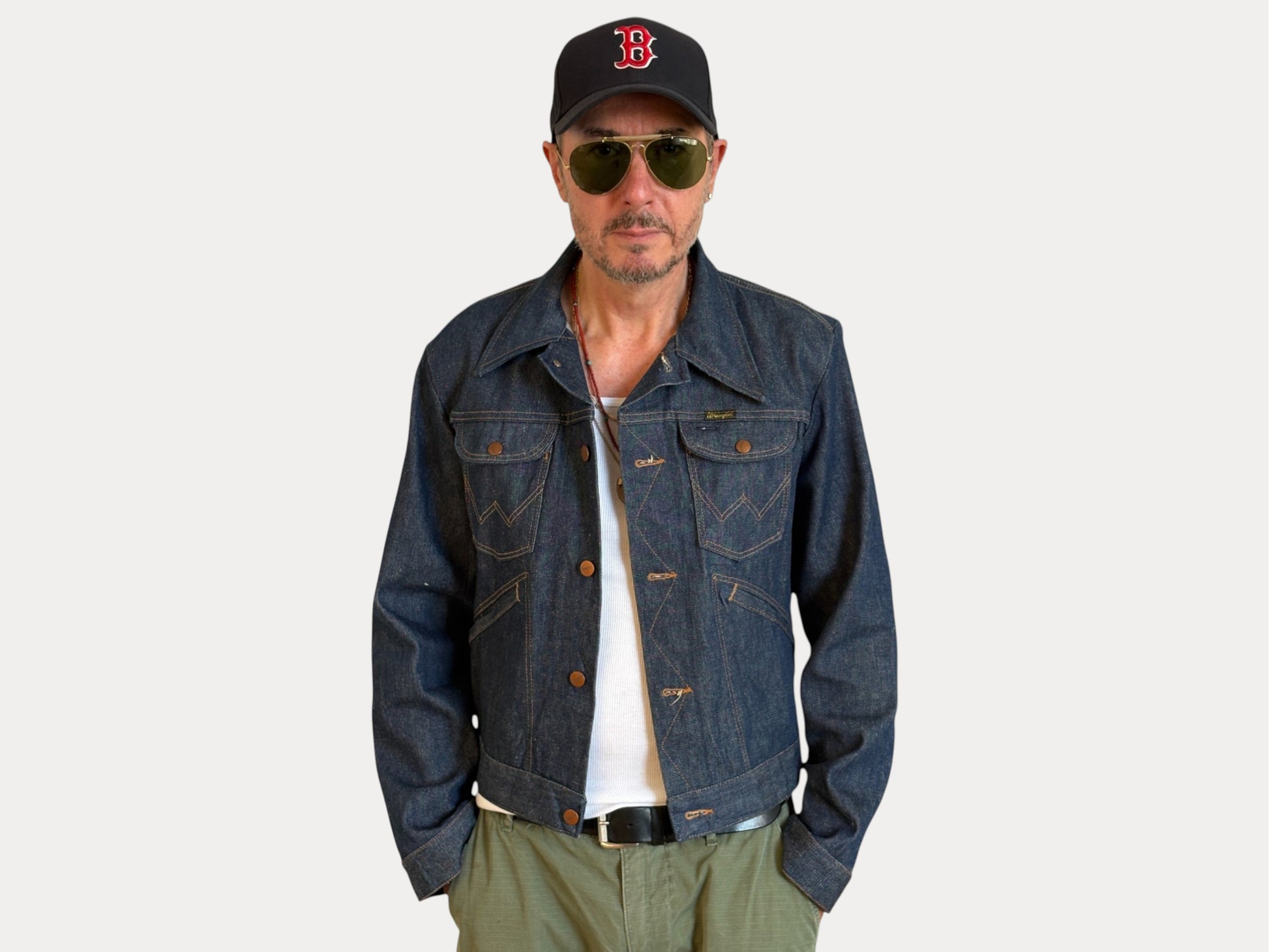 Size 40US / 50EU. Authentic 126MJ 80s Wrangler jacket – Made in the USA-AJ357 Studio-AJ357 Studio