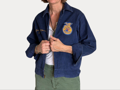 Size 38US / 48EU. Vintage 70s Illinois Future farmer of America jacket. Made in USA-AJ357 Studio-AJ357 Studio
