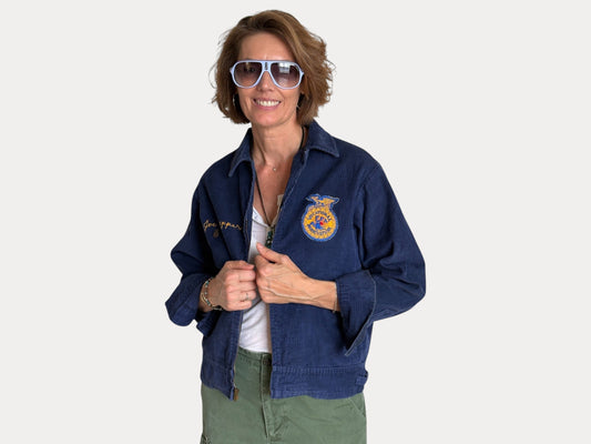 Size 38US / 48EU. Vintage 70s Illinois Future farmer of America jacket. Made in USA-AJ357 Studio-AJ357 Studio