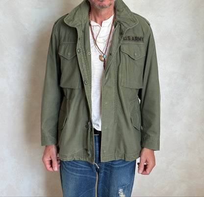Small Regular – Authentic 1967 US Army M-65 Field Jacket Military-AJ357 Studio