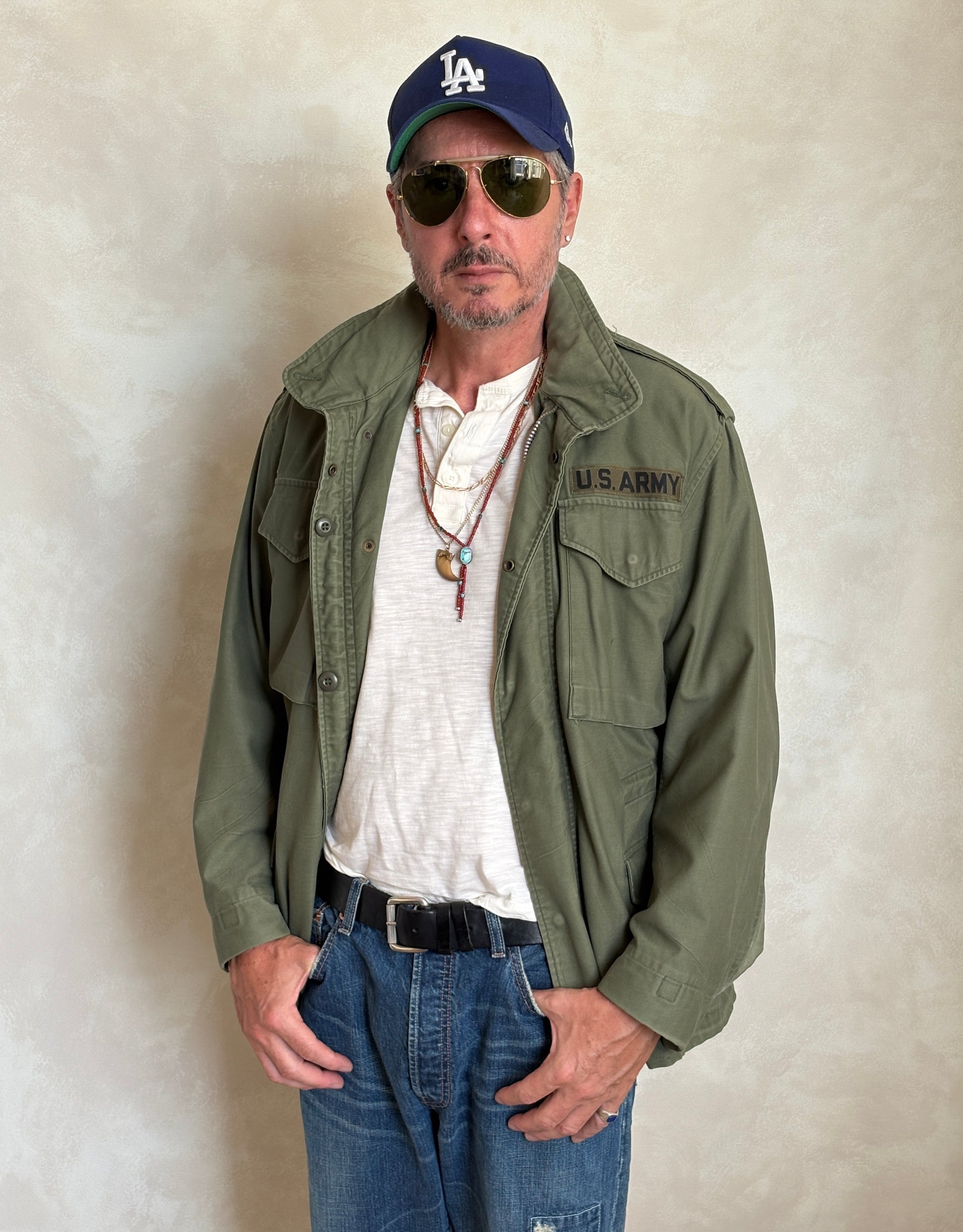 Small Regular – Authentic 1967 US Army M-65 Field Jacket Military - USA Vintage Bcn