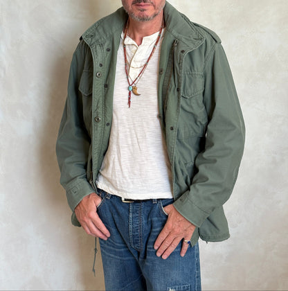 Medium Reg. Alpha Industries M-65 field jacket Military style (Made for civilians )-AJ357 Studio