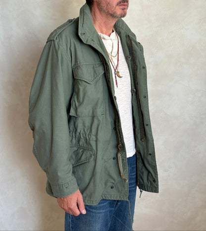 Medium Reg. Alpha Industries M-65 field jacket Military style (Made for civilians )-AJ357 Studio