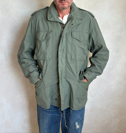 Medium Reg. Alpha Industries M-65 field jacket Military style (Made for civilians )-AJ357 Studio