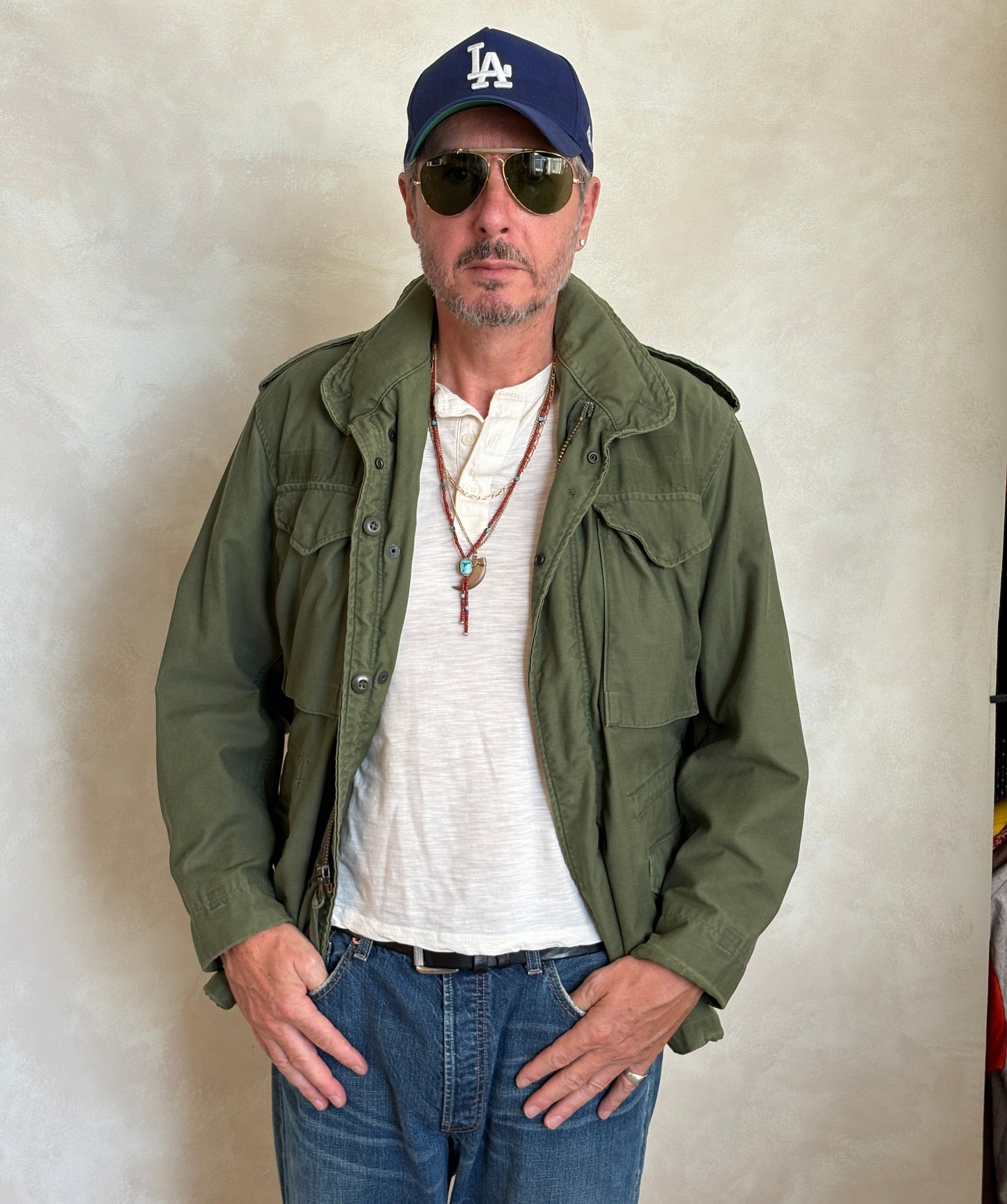 Small Reg. Authentic US Army M-65 field jacket Military - USA Vintage Bcn