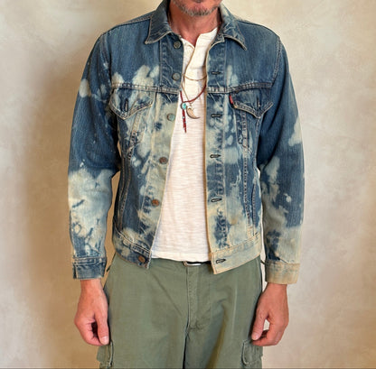 Size 38US / 48EU. Vintage 70s Levi’s Denim Jacket – 2 Pockets – Made in USA-AJ357 Studio