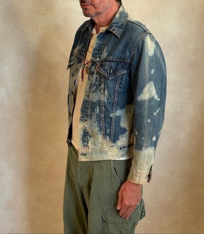 Size 38US / 48EU. Vintage 70s Levi’s Denim Jacket – 2 Pockets – Made in USA-AJ357 Studio