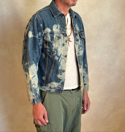 Size 38US / 48EU. Vintage 70s Levi’s Denim Jacket – 2 Pockets – Made in USA-AJ357 Studio