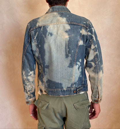 Size 38US / 48EU. Vintage 70s Levi’s Denim Jacket – 2 Pockets – Made in USA-AJ357 Studio
