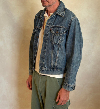 Size 40US / 50EU. Vintage 70s Levi’s Denim Jacket – 2 Pockets – Made in USA-AJ357 Studio