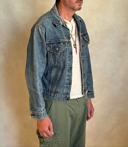 Size 40US / 50EU. Vintage 70s Levi’s Denim Jacket – 2 Pockets – Made in USA-AJ357 Studio