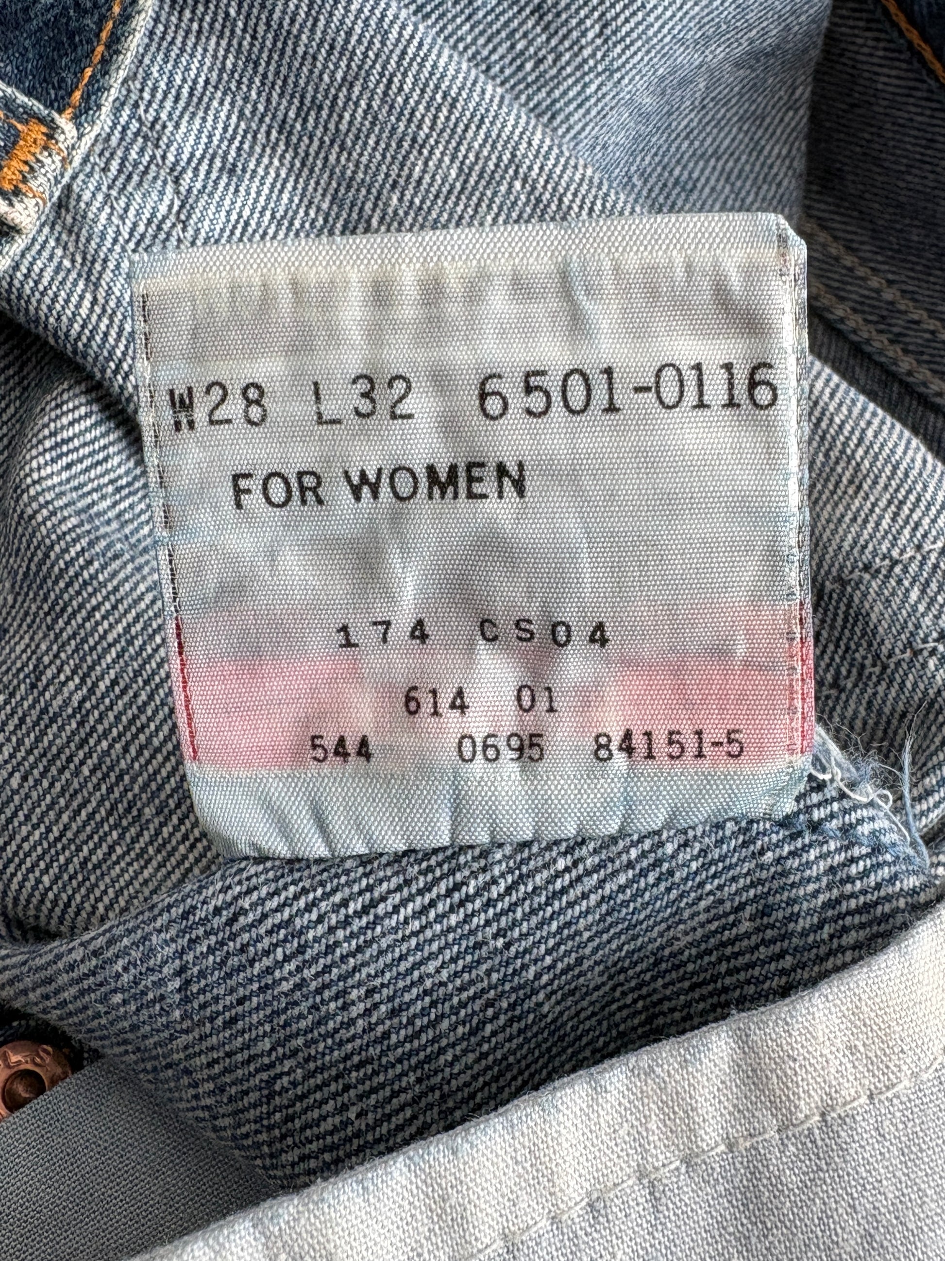 28X32 Levi's 501 Vintage Denim Jeans - USA Vintage Bcn