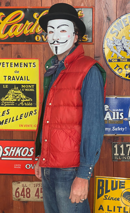 Size Med. Vintage reversible down vest-AJ357 Studio