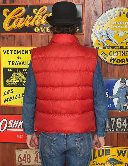 Size Med. Vintage reversible down vest-AJ357 Studio