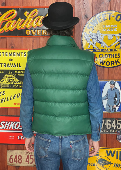 Size Med. Vintage reversible down vest-AJ357 Studio