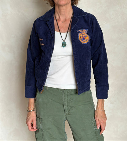 Size 32US / 42EU. 70s Vintage Texas Future farmer of America jacket.Made in USA-AJ357 Studio