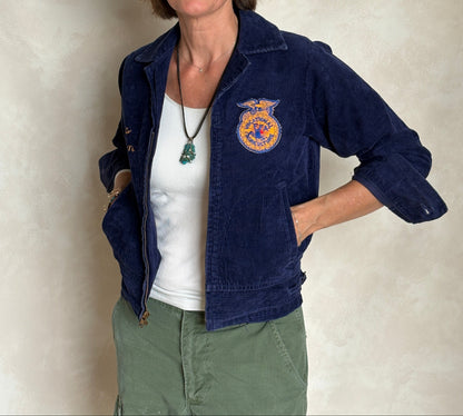 Size 32US / 42EU. 70s Vintage Texas Future farmer of America jacket.Made in USA-AJ357 Studio