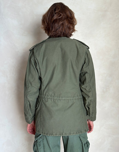 X Small Reg. Authentic 1980 US Army M-65 field jacket Military-AJ357 Studio
