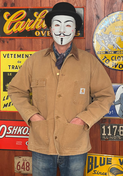 Vintage Carhartt Blanket Lined Jacket - Size 44 US (54 EU) | Made in USA-AJ357 Studio