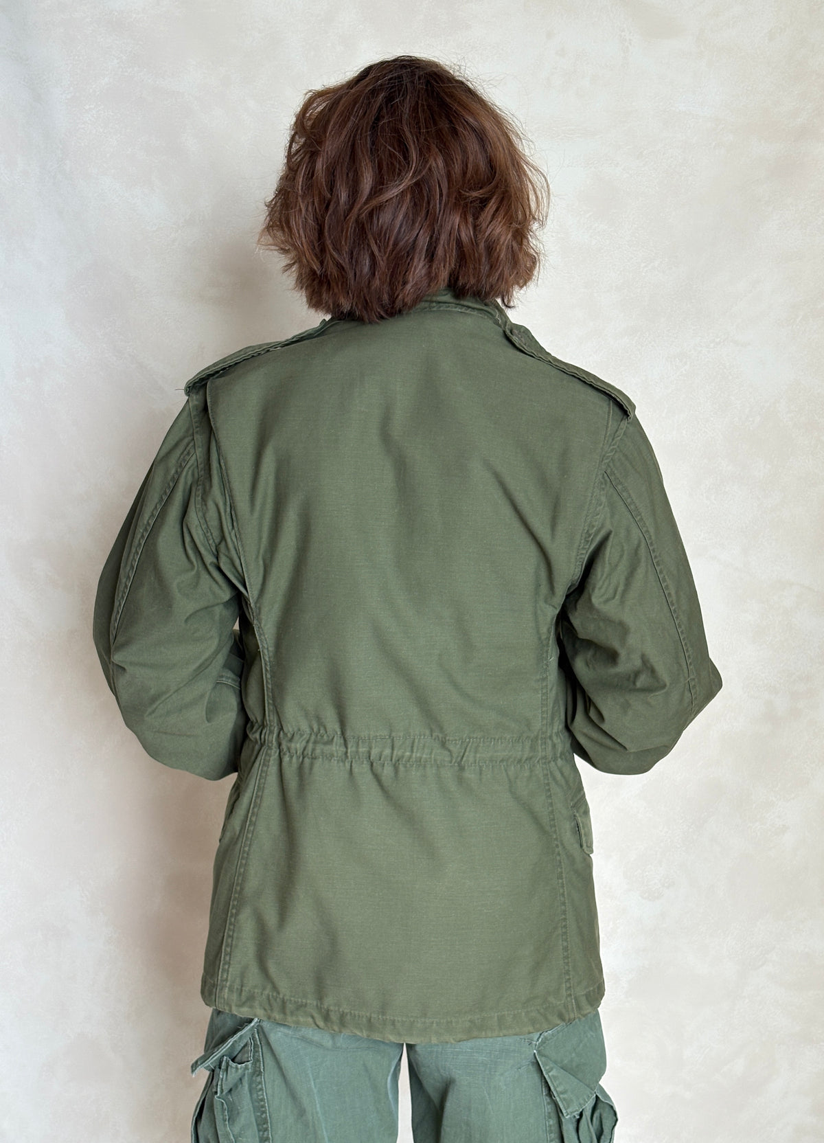 X Small Short. 1982 Authentic US Army M-65 Field jacket Military-AJ357 Studio