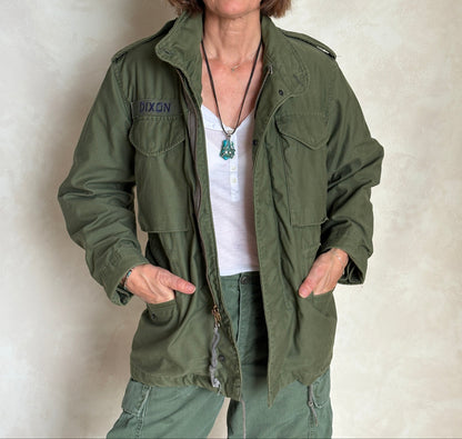 X Small Short. 1982 Authentic US Army M-65 Field jacket Military-AJ357 Studio